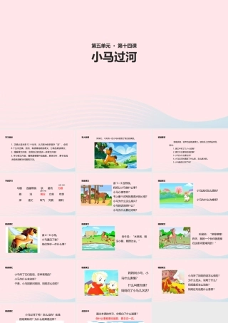 二年级语文下册 课文4 14《小马过河》课件 新人教版-新人教版小学二年级下册语文课件