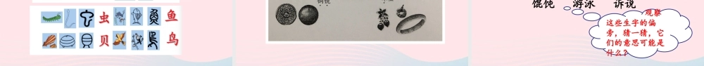 二年级语文下册 识字3《贝的故事》精品课件 新人教版-新人教版小学二年级下册语文课件
