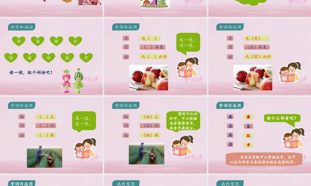 二年级语文下册 识字 语文园地三课件 新人教版-新人教版小学二年级下册语文课件