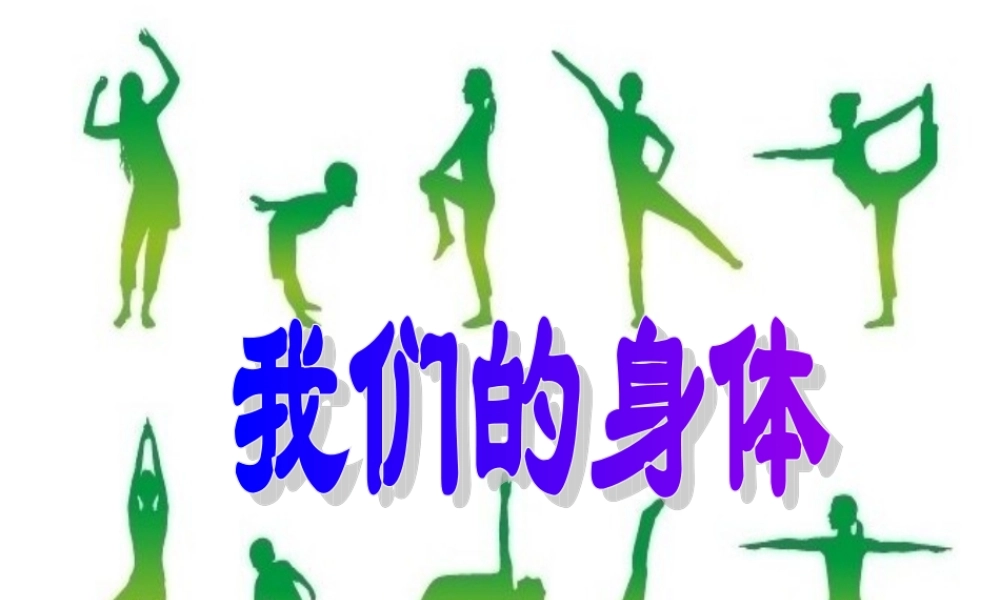 五年级科学上册 第4课 我们的身体课件3 青岛版-青岛版小学五年级上册自然科学课件