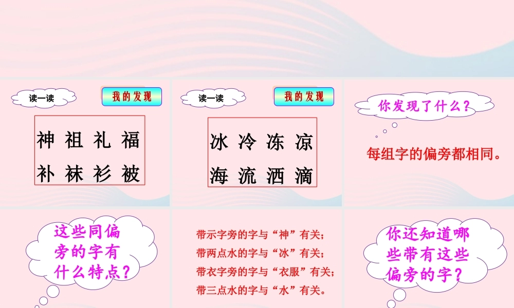 二年级语文下册 课文7 语文园地八（第2课时）课件 新人教版-新人教版小学二年级下册语文课件