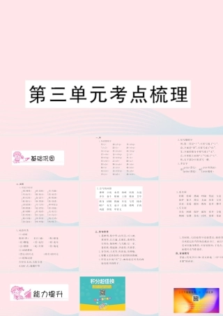 二年级语文下册 识字考点梳理习题课件 新人教版-新人教版小学二年级下册语文课件