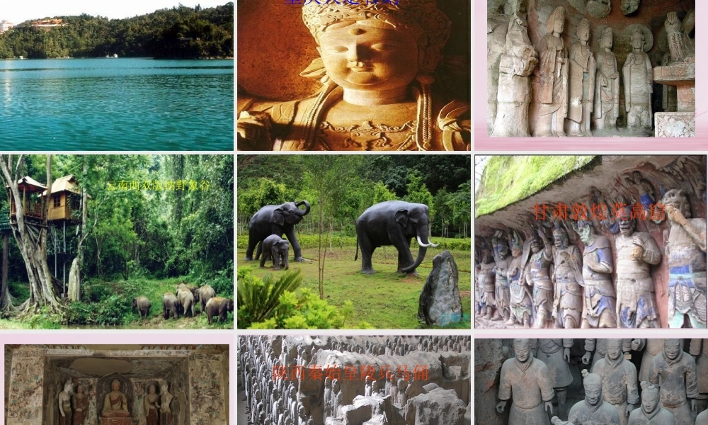 二年级语文下册 识字一《美丽的祖国》教学课件 西师大版-西师大版小学二年级下册语文课件