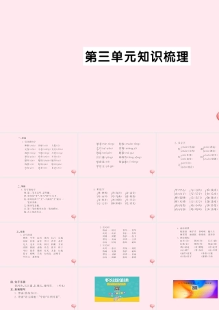 二年级语文下册 识字知识梳理习题课件 新人教版-新人教版小学二年级下册语文课件