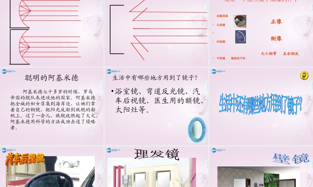 五年级科学下册《玩镜子》课件4 青岛版