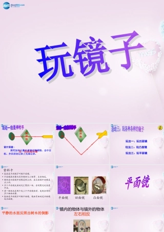 五年级科学下册《玩镜子》课件4 青岛版
