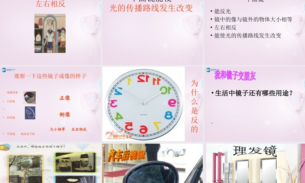 五年级科学下册《玩镜子》课件5 青岛版