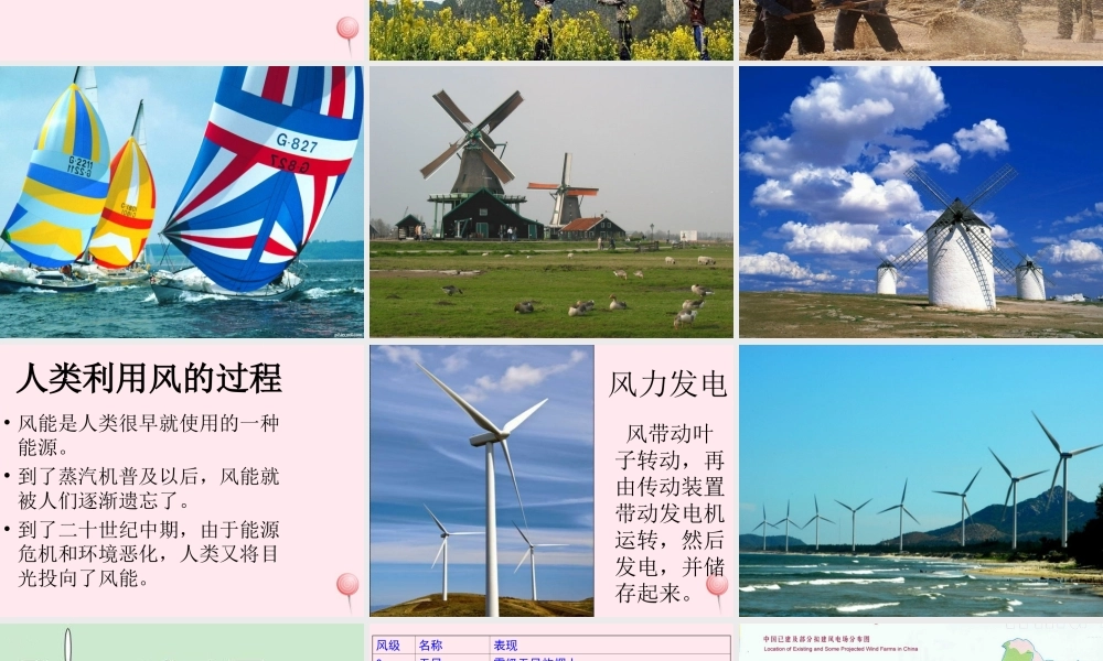 五年级科学下册 第13课《风力的利用》课件2 鄂教版-鄂教版小学五年级下册自然科学课件