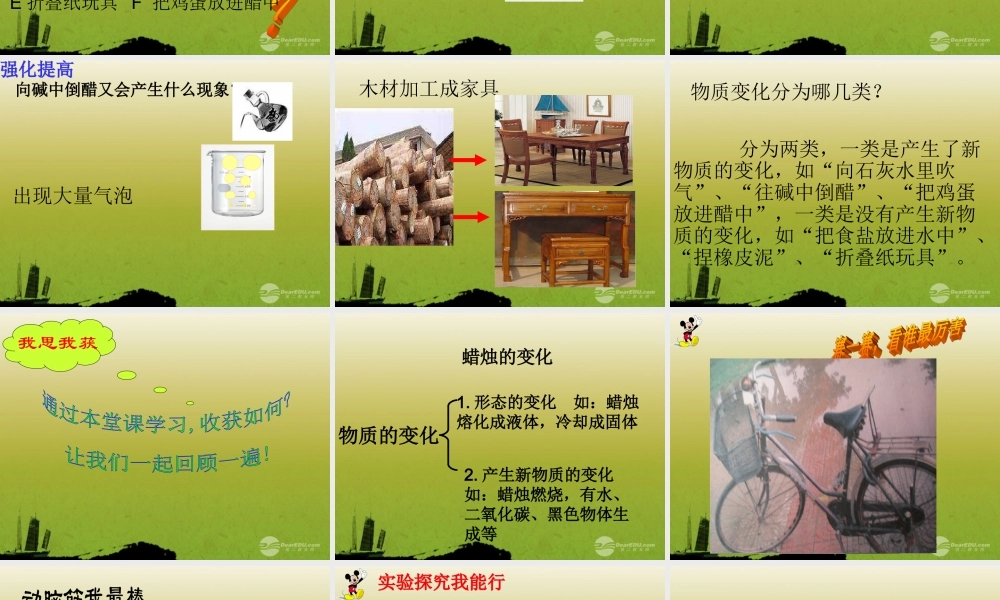 五年级科学上册 蜡(1)课件 首师大版