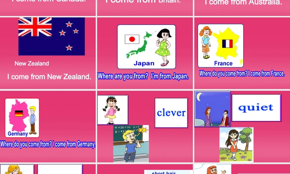 五年级英语上册 Fun Time1 part1课件 人教新版