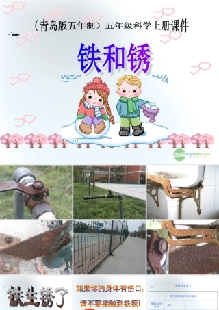 五年级科学上册 铁和锈 2课件 青岛版