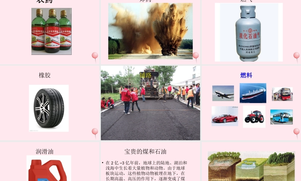 五年级科学下册 第19课《煤与石油》课件2 冀教版-冀教版小学五年级下册自然科学课件