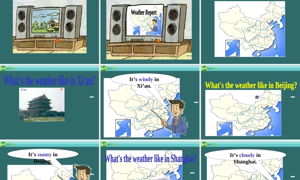 五年级英语上册 Lesson 2(4)课件 陕旅版