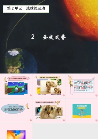 五年级科学下册 2.2《昼夜交替》课件2 湘教版-湘教版小学五年级下册自然科学课件