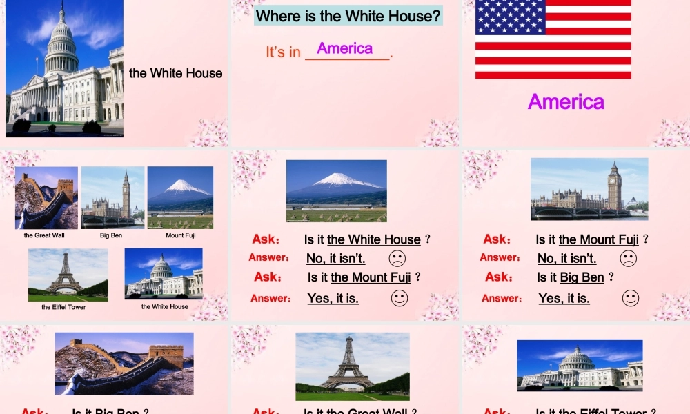 五年级英语上册 Lesson 5 Where is the Eiffel Tower课件1 新路径（一起）-人教版小学五年级上册英语课件
