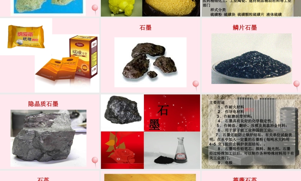 五年级科学下册 第二单元 地球和地表的变化 第8课《各种各样的矿物》课件 青岛版五四制-青岛版小学五年级下册自然科学课件