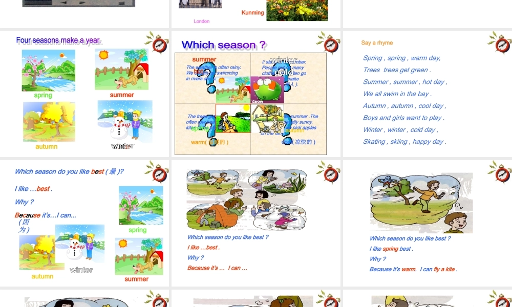 五年级英语上册 Lesson 6(5)课件 陕旅版