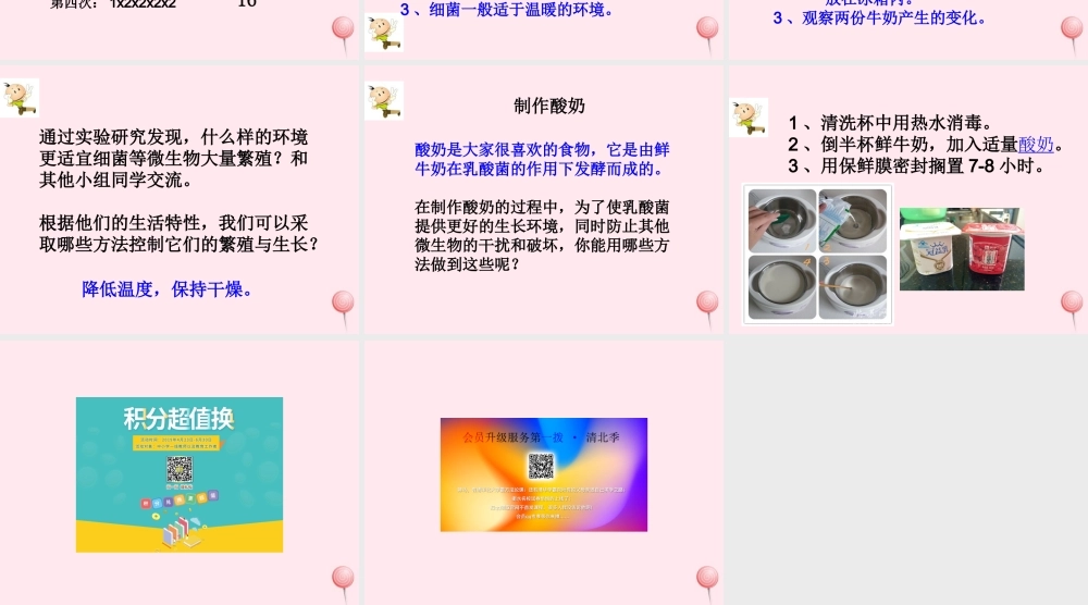 五年级科学下册 3.3《微生物怎样生活》课件 湘教版-湘教版小学五年级下册自然科学课件