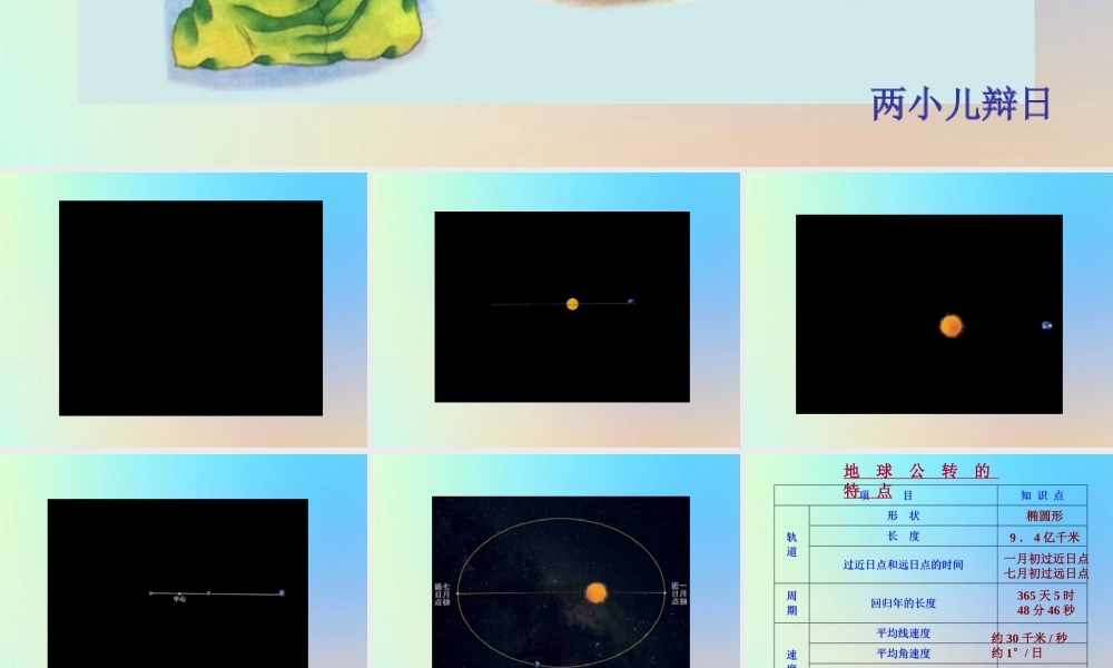 五年级科学下册 地球的运动课件 教科版-教科版小学五年级下册自然科学课件