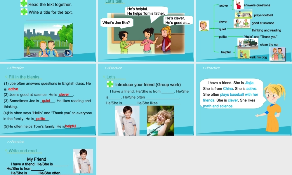 五年级英语上册 Unit 1 Classmates（Lesson 3）课件 人教新起点-人教新起点小学五年级上册英语课件