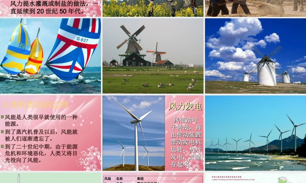 五年级科学下册 风能课件 首师大版