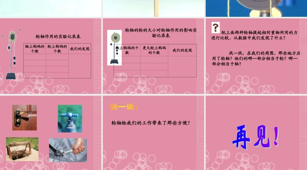 五年级科学下册 轮轴课件 首师大版