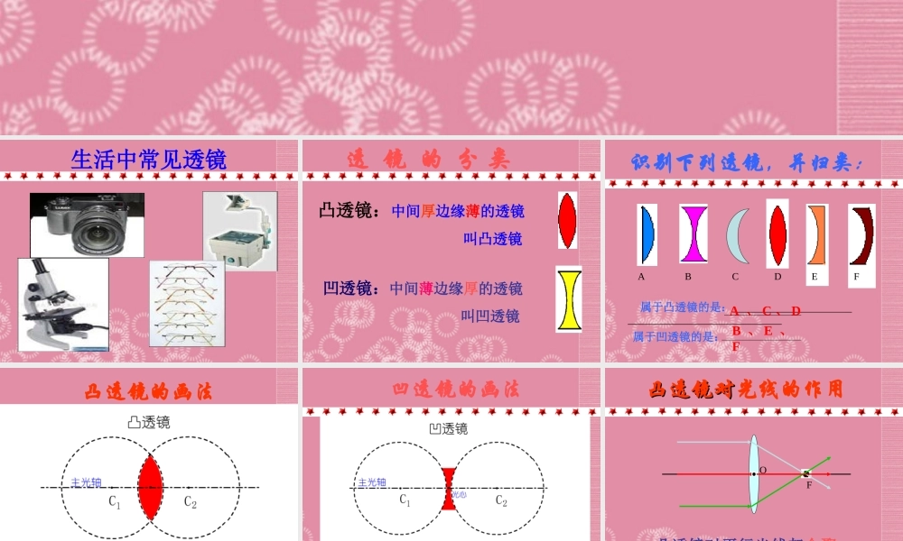 五年级科学下册 透镜 3课件 首师大版