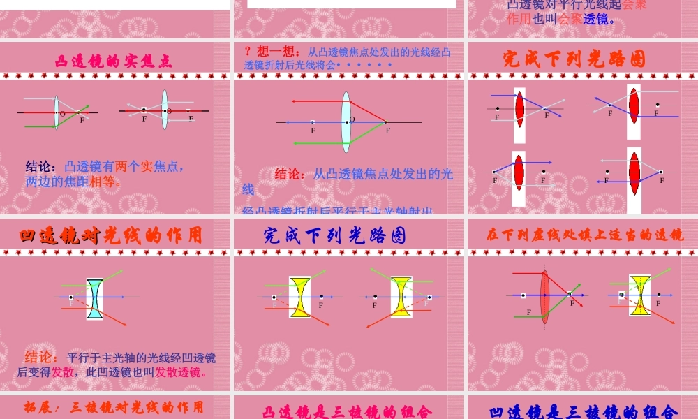 五年级科学下册 透镜 3课件 首师大版