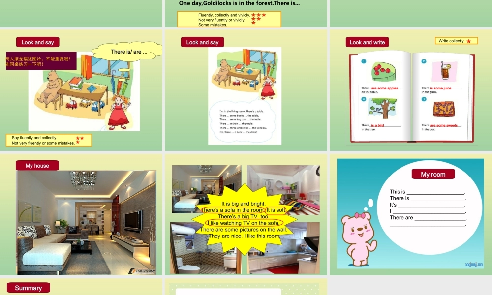 五年级英语上册 Unit 1 Goldilocks and the three bears课件 牛津译林版（三起）-牛津版小学五年级上册英语课件