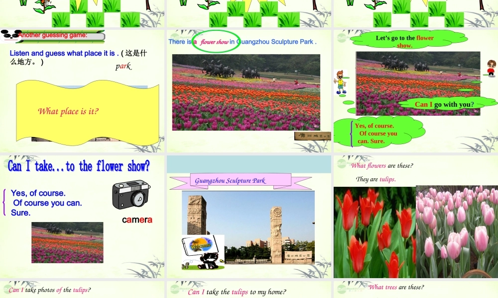 五年级英语上册 Module 3 Unit 7(7)课件 广州版