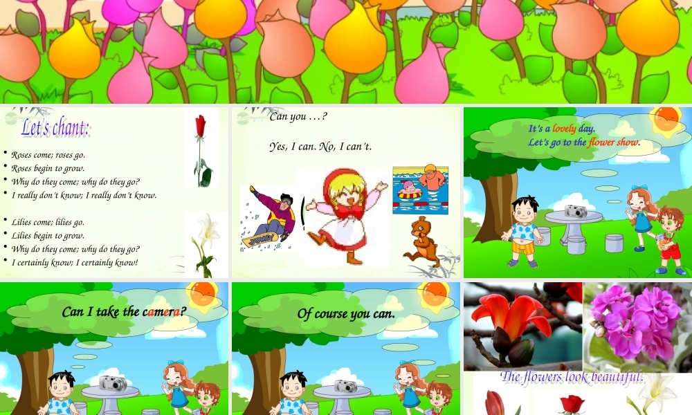 五年级英语上册 Module 3 Unit 7课件 广州版