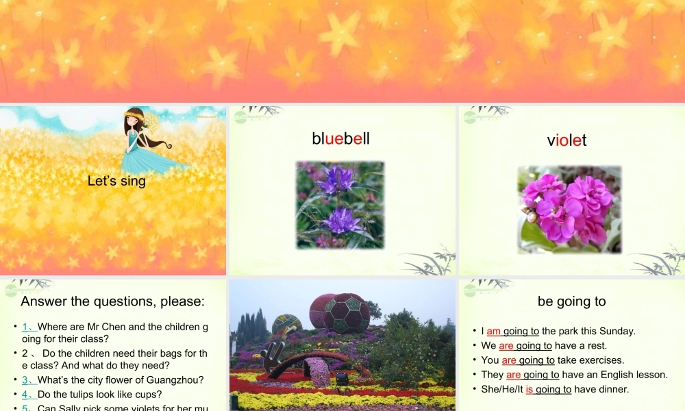 五年级英语上册 Module 3 Unit 8( dialogue)课件 广州版