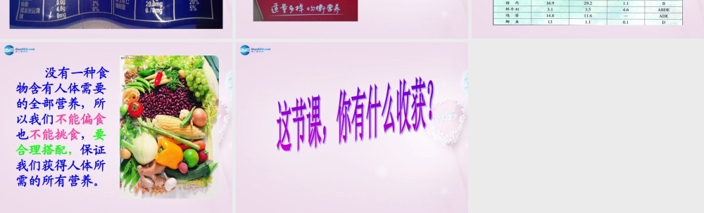 五年级科学下册《我们吃什么》课件4 青岛版
