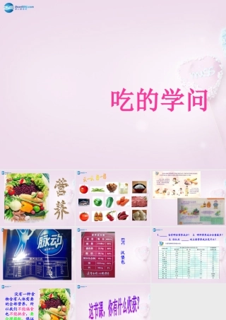 五年级科学下册《我们吃什么》课件4 青岛版