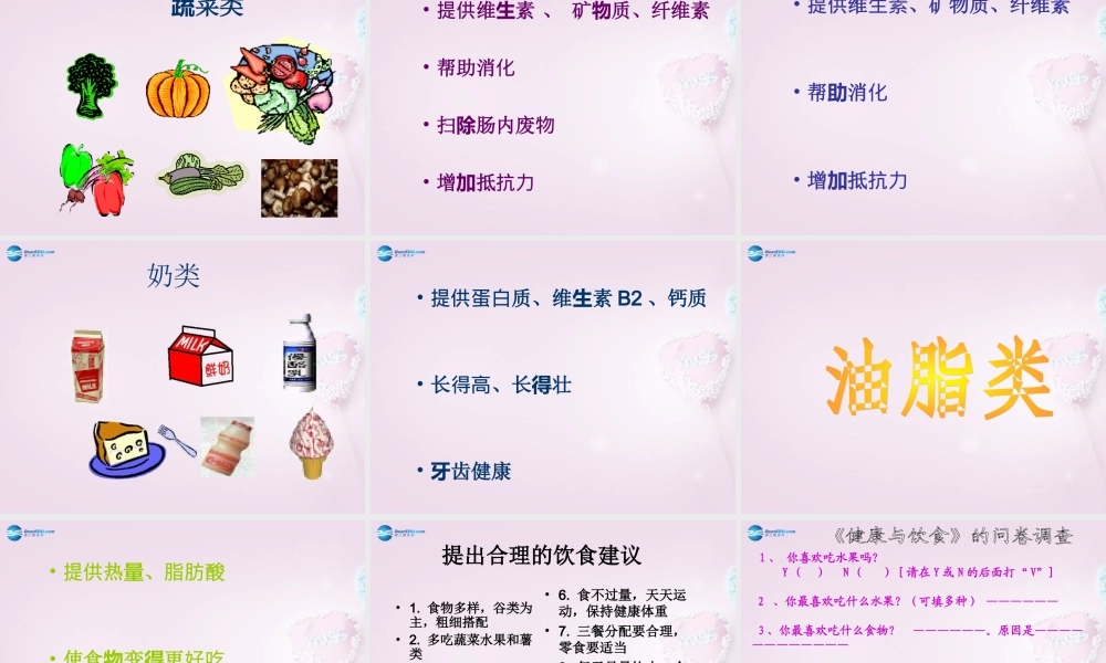 五年级科学下册《我们的食物》课件2 青岛版