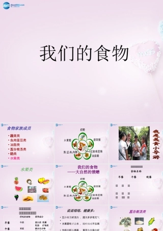 五年级科学下册《我们的食物》课件2 青岛版