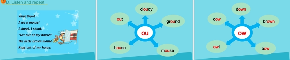 五年级英语上册 Unit 3 Animals（Let’s Spell）课件 人教新起点-人教新起点小学五年级上册英语课件