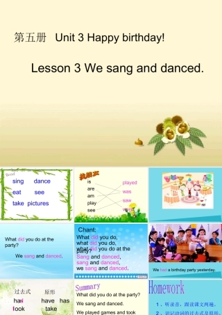 五年级英语上册 Unit 3 Lesson 3 How can we keep healthy课件 鲁科版-鲁科版小学五年级上册英语课件