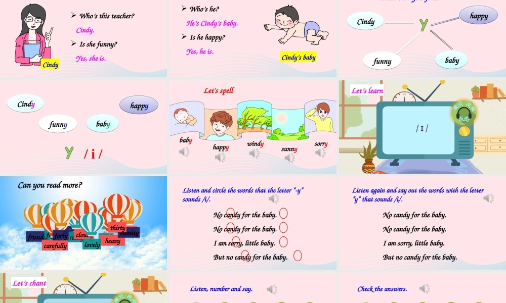 五年级英语上册 Unit 1 What's he like Part A 第3课时上课课件+素材 人教PEP