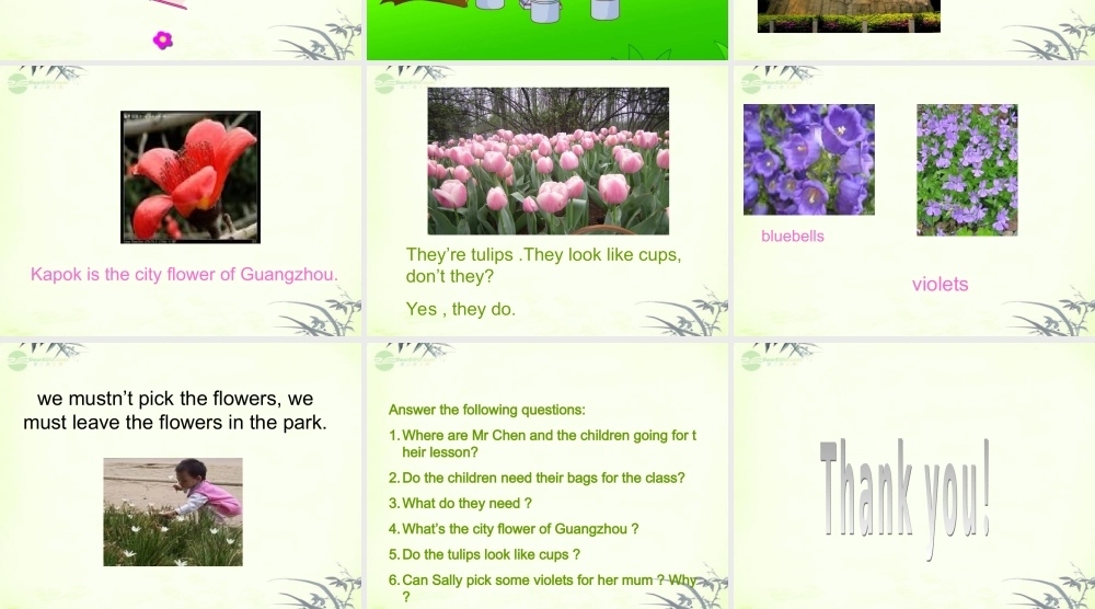 五年级英语上册 Module3 Unit8课件 广州版