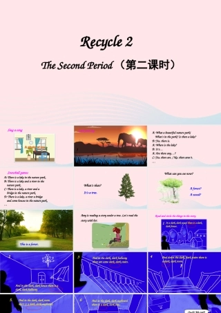 五年级英语上册 Recycle 2（第二课时）上课课件+素材 人教PEP