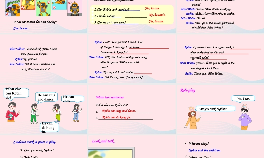 五年级英语上册 Recycle 2（第一课时）上课课件+素材 人教PEP