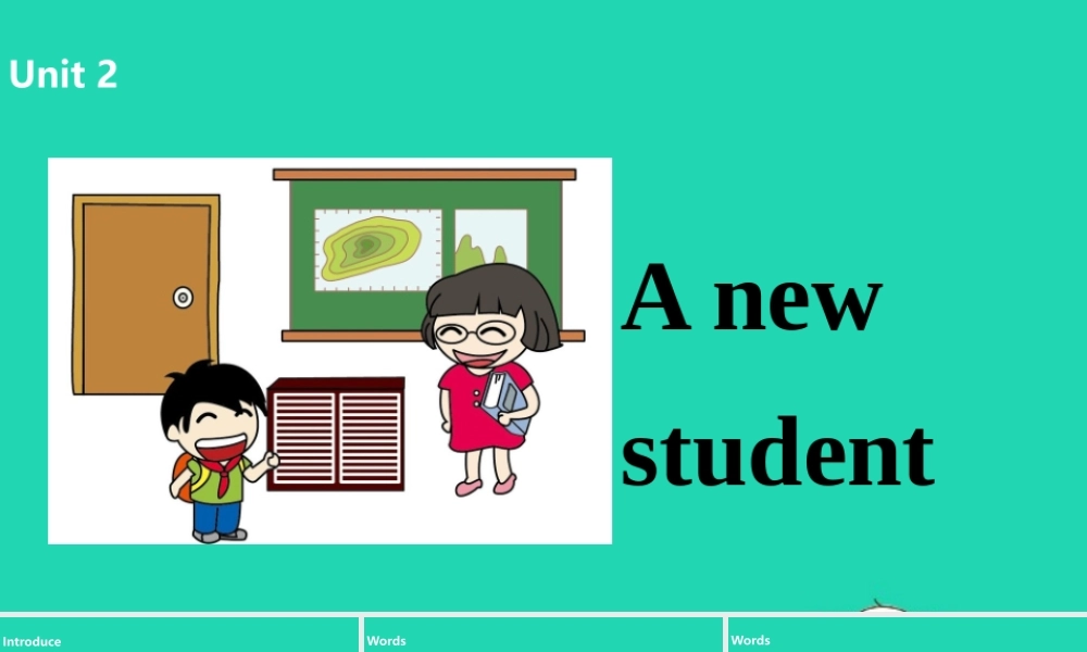 五年级英语上册 Unit 2 A new student（第2课时）课件 （新版）牛津版-（新版）牛津版小学五年级上册英语课件