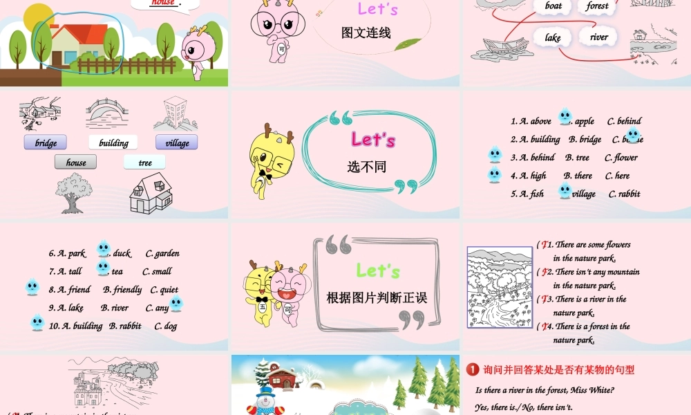 五年级英语上册 Review of Unit 6课件 人教PEP-人教PEP小学五年级上册英语课件