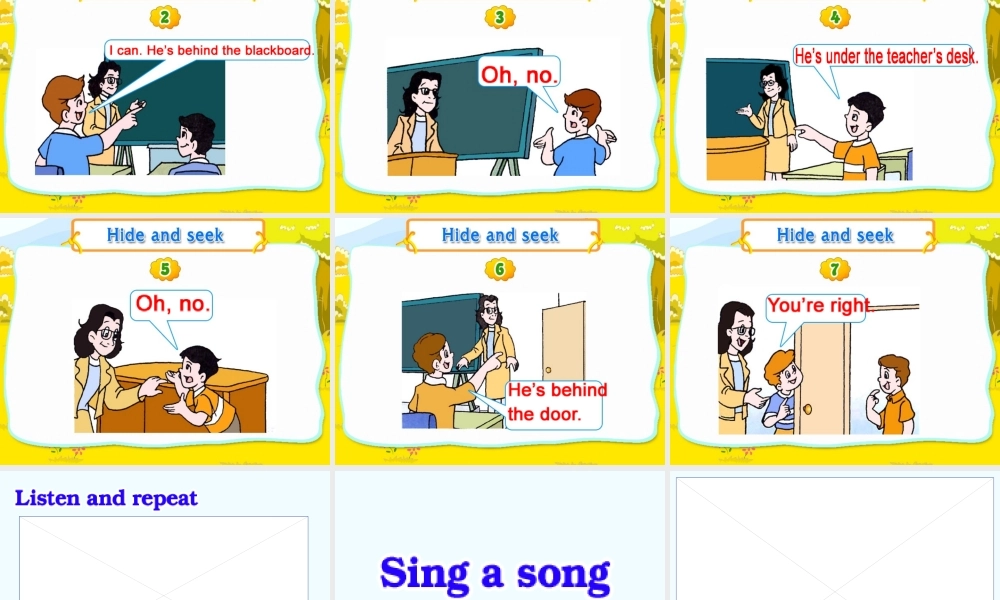 五年级英语上册 Unit 3 第四课时5A Unit3 第4课时课件 苏教牛津版