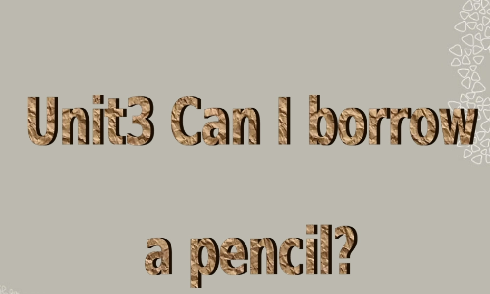 五年级英语上册 Unit 3(2)课件 湘少版