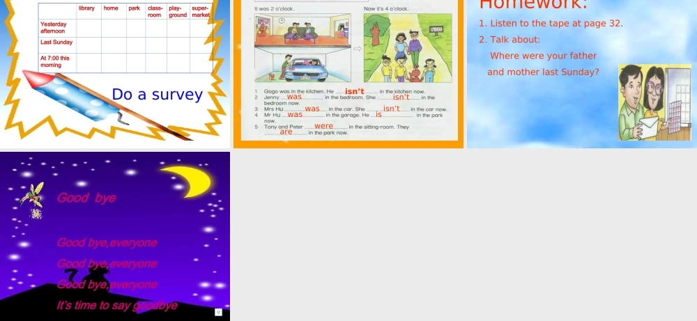 五年级英语下册 Module2 Unit3课件 沪教牛津版