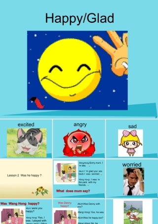 五年级英语上册 Unit 2 Lesson 2 Was he happy课件2 鲁科版-鲁科版小学五年级上册英语课件