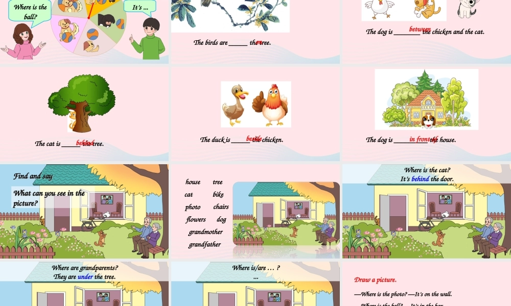 五年级英语上册 Unit 5 There is a big bed Part B 第1课时备用课件+素材