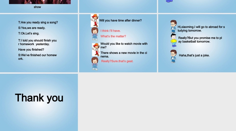 五年级英语下册 Module9 Unit1(2)课件 外研版